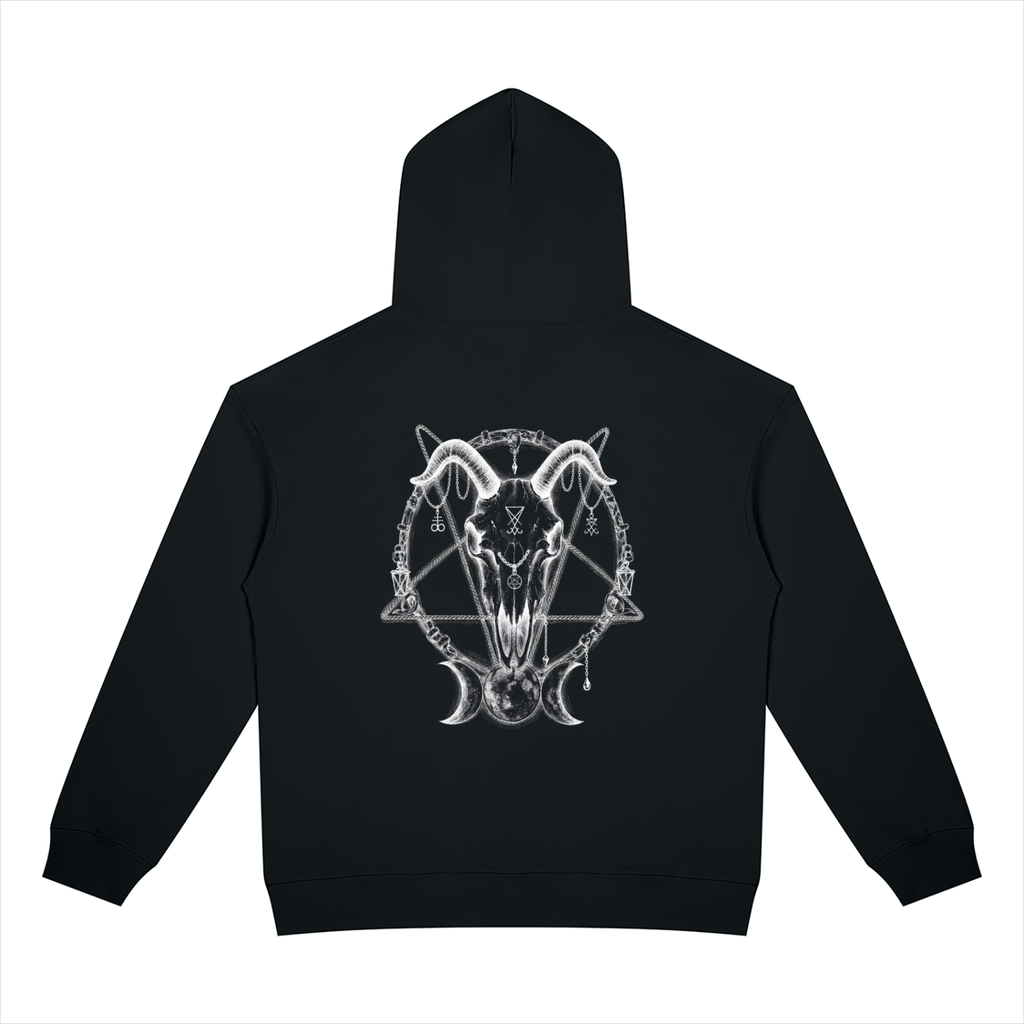 Unisex Heavyweight Full Zip Hoodie Scull Lover