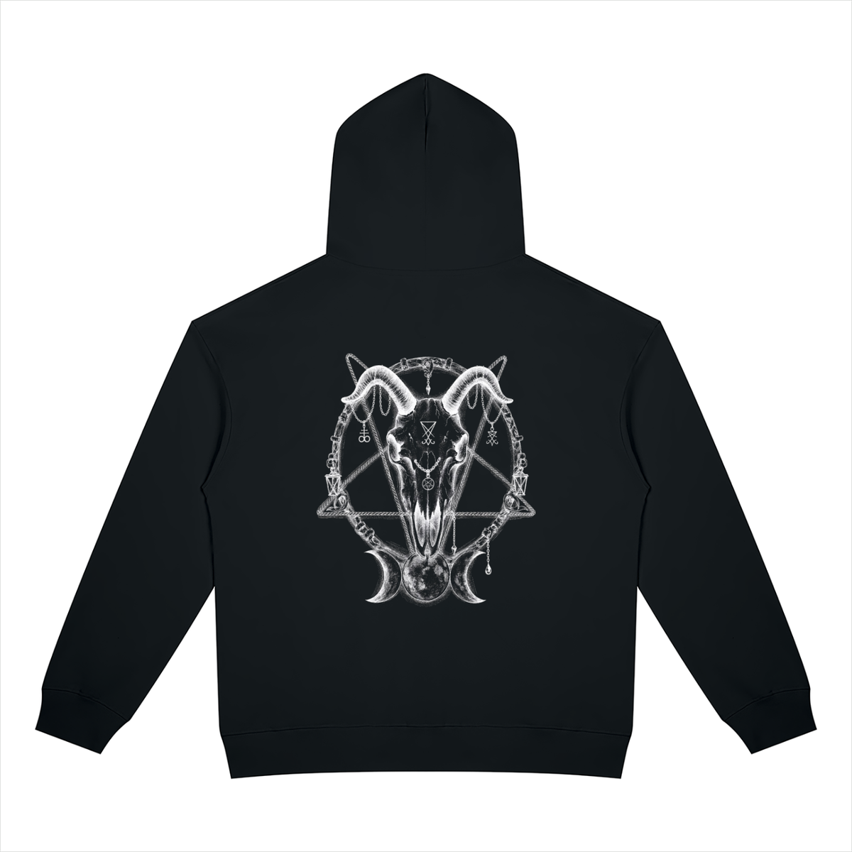 Unisex Heavyweight Full Zip Hoodie Scull Lover