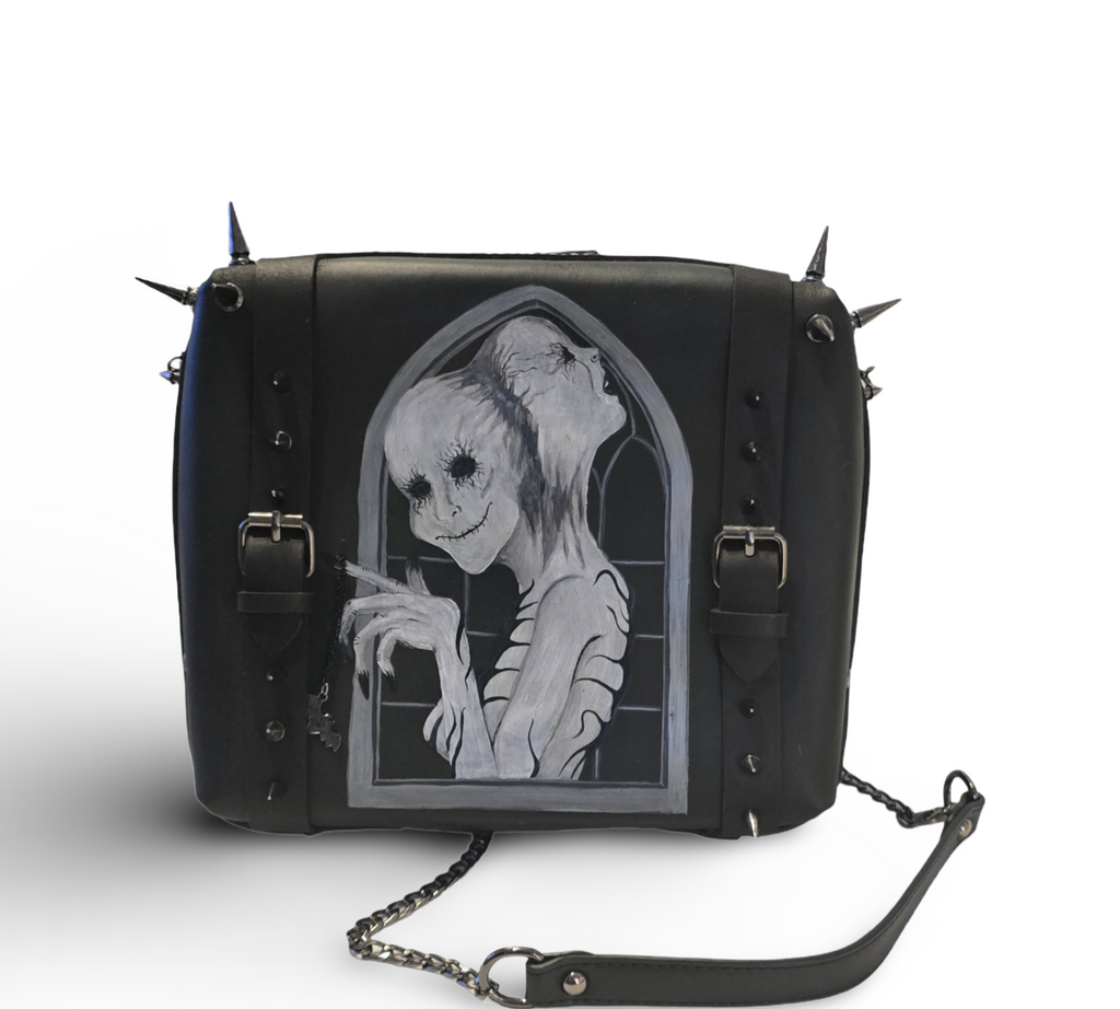 Handgefertigte Ledertasche Nightmare