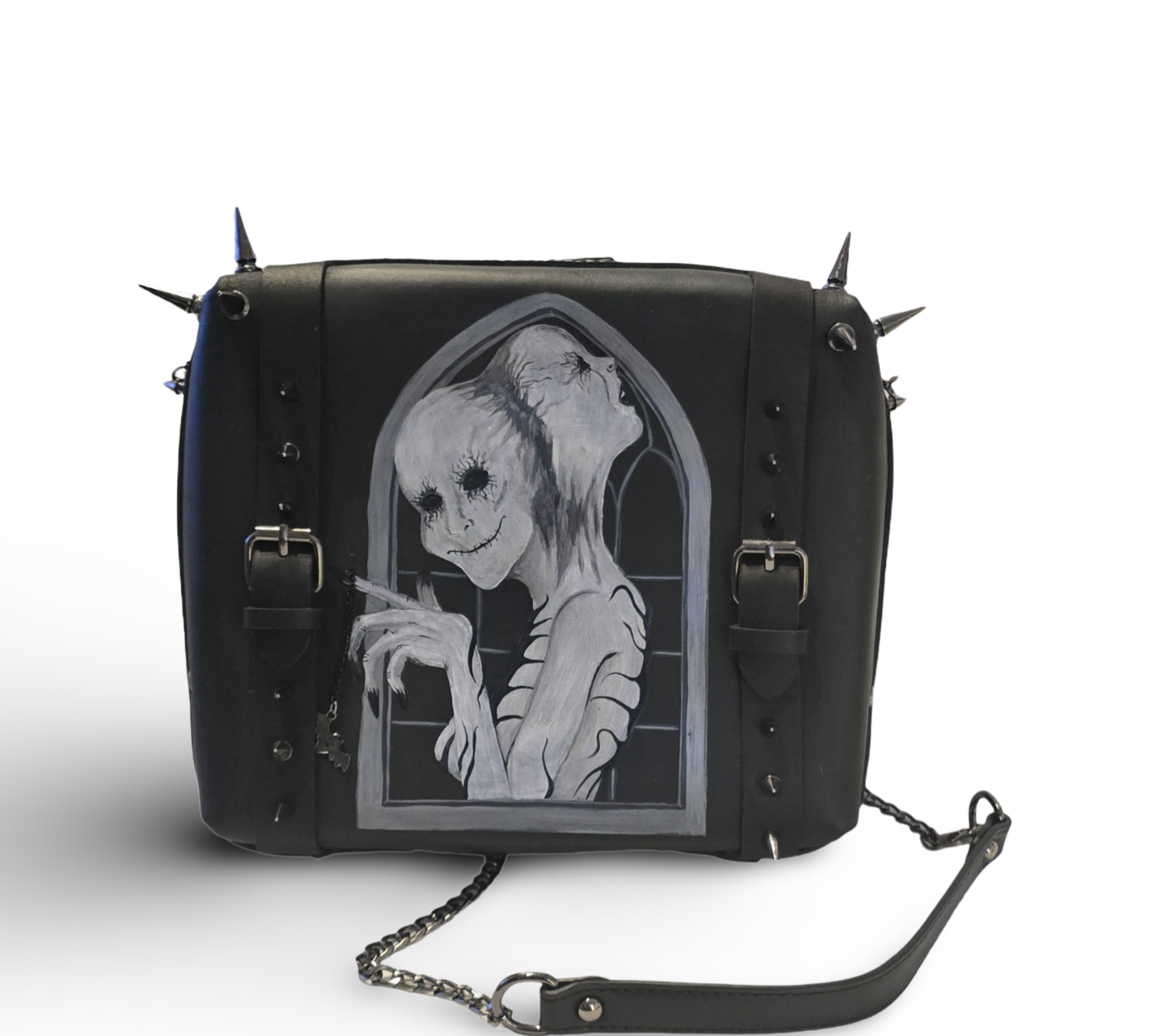 Handgefertigte Ledertasche Nightmare