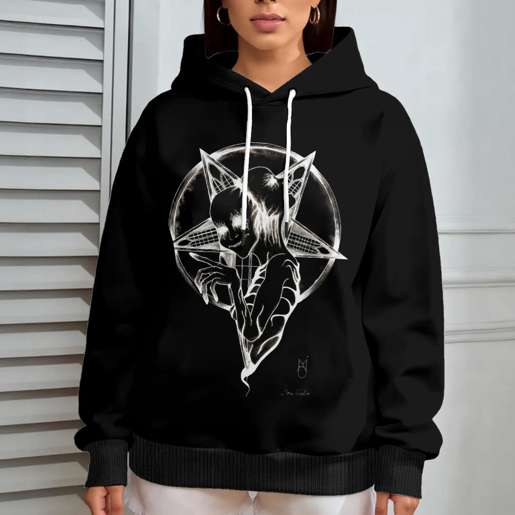 Women's Oversize Hoodie With Fleece |DTF