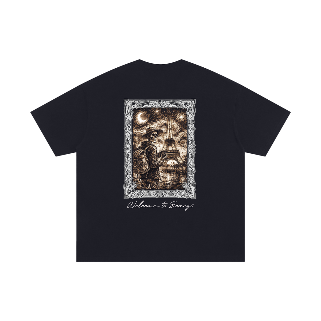 Unisex Oversized Cotton T-Shirt Welcome to Scarys