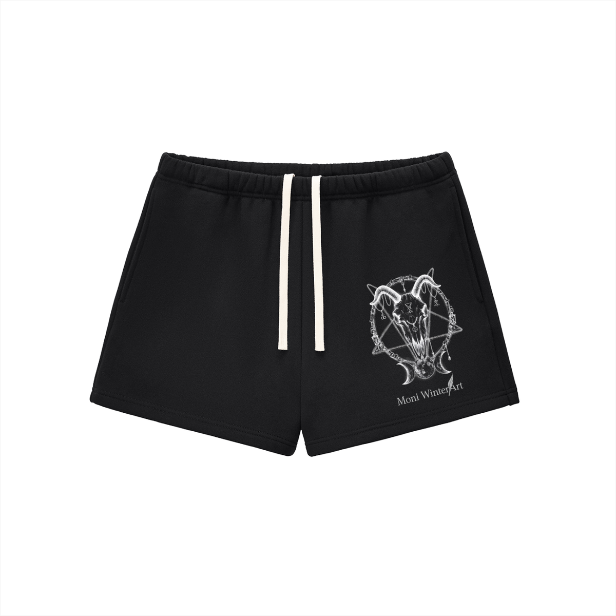 Essential Fleece Drawstring Sweatshorts Scull Lover