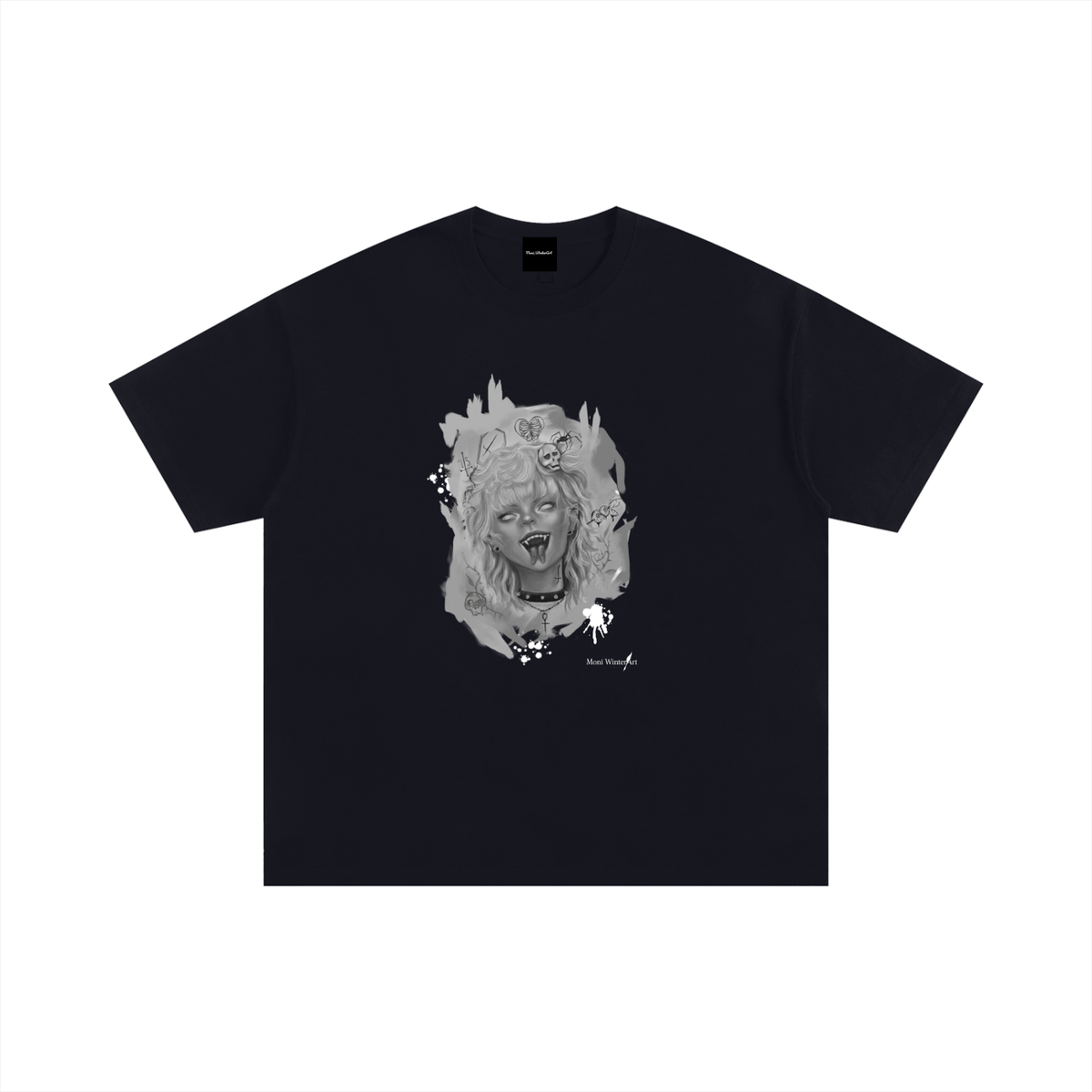 Unisex Oversized Cotton T-Shirt Vamp